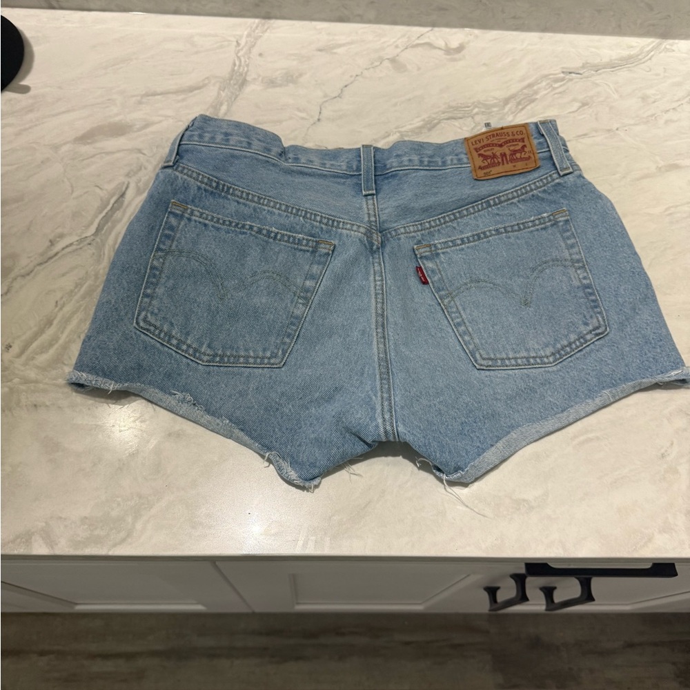 Levi's Blue Jean Shorts Cut-Off Style
